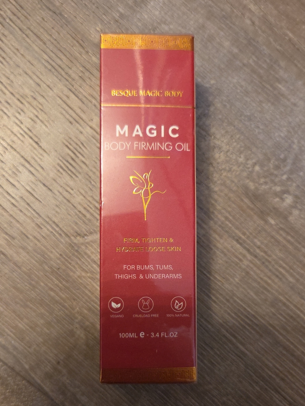Magic Body Firming Oil - Red & Gold